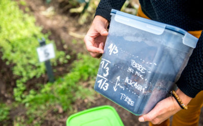 Bokashi en Hiver ? faites une fabrique à terre