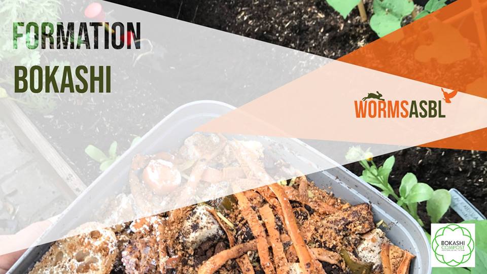 Formation Bokashi (en ligne) WORMS asbl